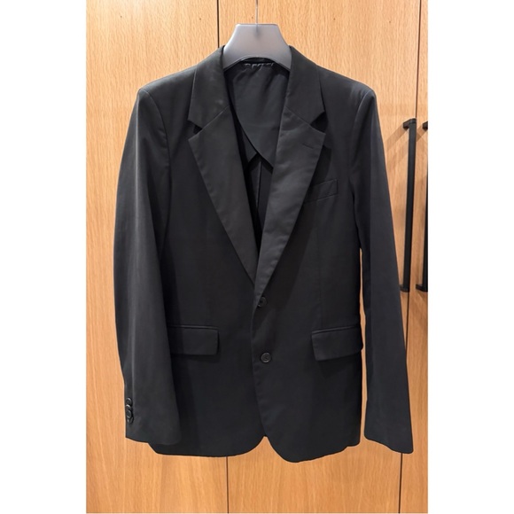 THE ROW MEN'S SLATER SLIM-FIT COTTON-BLEND TWILL BLAZER BLACK US 38 / EU 48 - Picture 5 of 15